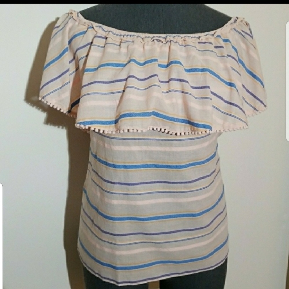 NWT-Lane Bryant Off-The-Shoulder Top